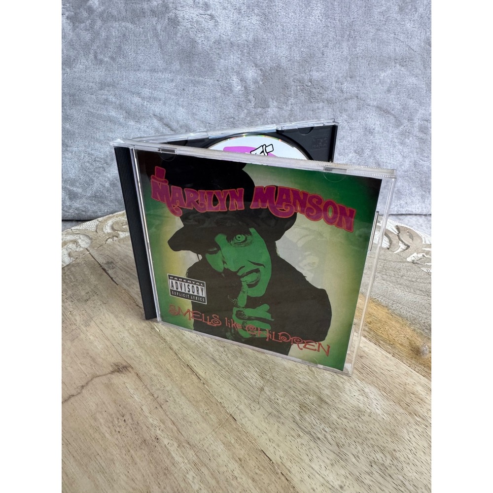 Marilyn Manson Smells Like Children CD 1995 Industrial Rock Sweet Dreams 92641-2